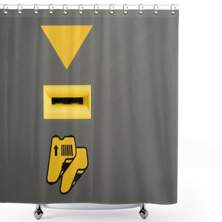 Personality  Card Slot Shower Curtains