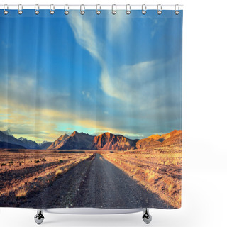 Personality  Perito Moreno's Magnificent National Park. Shower Curtains