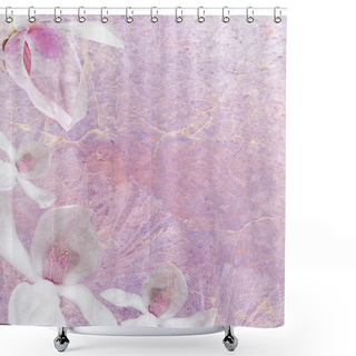 Personality  Background For Greeting Card Shower Curtains