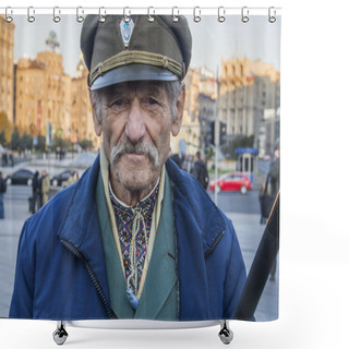 Personality  Veteran Of Ukrainian Insurgent Army Shower Curtains