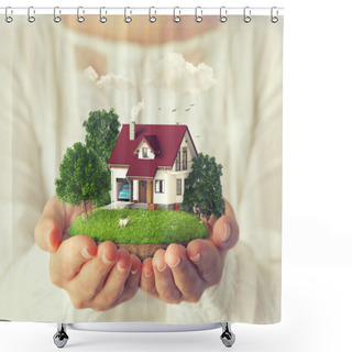 Personality  Fantastic Island Shower Curtains