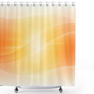 Personality  Orange Abstract Background Shower Curtains