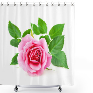 Personality  Pink Rose Shower Curtains