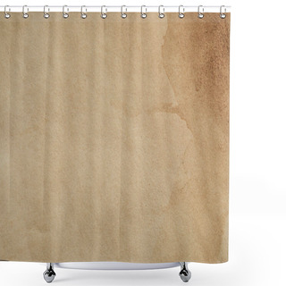 Personality  Top View Of Vintage Beige Paper Texture With Copy Space Shower Curtains