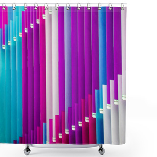 Personality  Much Purple Of Acrylic Sheets Interior Outdoor Outside Shower Curtains