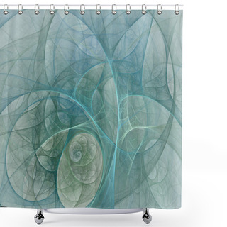 Personality  Tracery Tunnel Shower Curtains