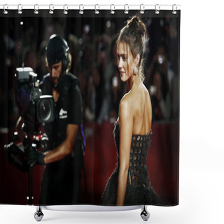 Personality  Jessica Alba Shower Curtains