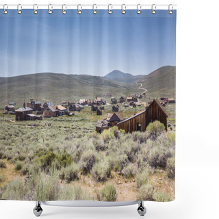 Personality  Bodie Ghost Town In California, USA. Shower Curtains