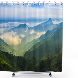 Personality  Valley Vietnam Shower Curtains