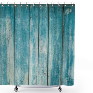 Personality  Old Wooden Wall Shower Curtains