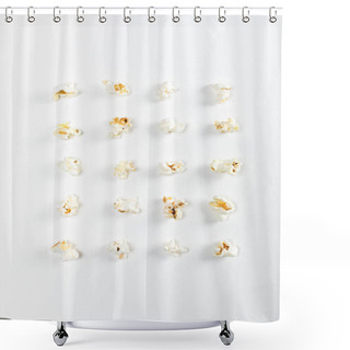 Personality  Popcorn Seeds In Rows Shower Curtains