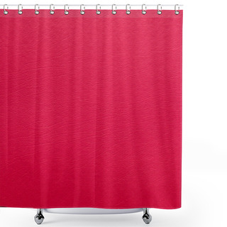 Personality  Red Leather Shower Curtains