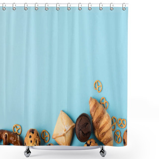 Personality  Various Homemade Pastry Shower Curtains