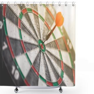 Personality  Dartboard Shower Curtains