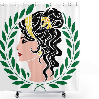 Personality  Aphrodite Shower Curtains
