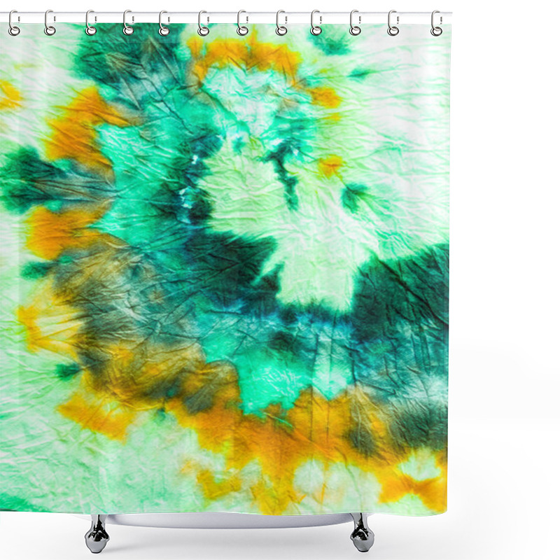 Personality  Tie Dye Spiral Background. shower curtains