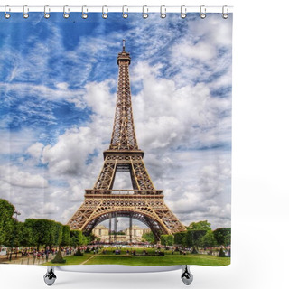 Personality  The Eiffel Tower Shower Curtains