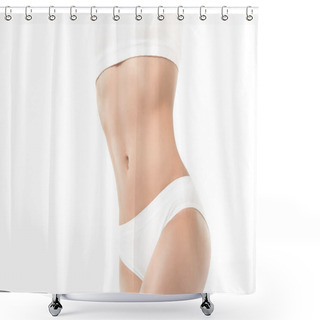 Personality  Perfect Woman's Body Shower Curtains