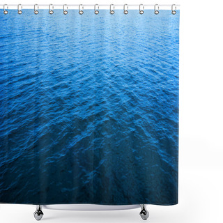 Personality  Blue Sea Water Surface Shower Curtains