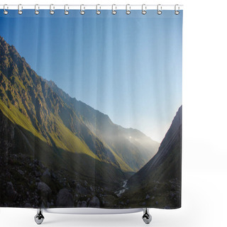 Personality  Beautiful Scenic Landscape Shower Curtains