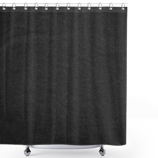 Personality  Close Up Of Black Jeans Fabric. Shower Curtains