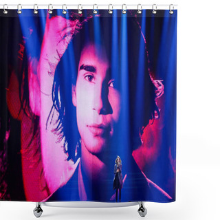 Personality  Isaiah Firebrace From Australia Eurovision 2017 Shower Curtains