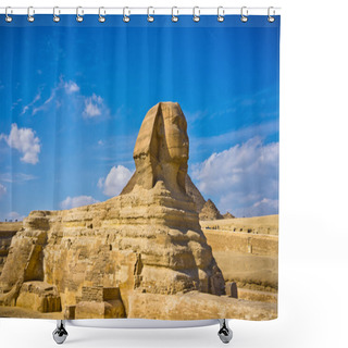 Personality  The Great Sphinx In Giza, Egypt Shower Curtains