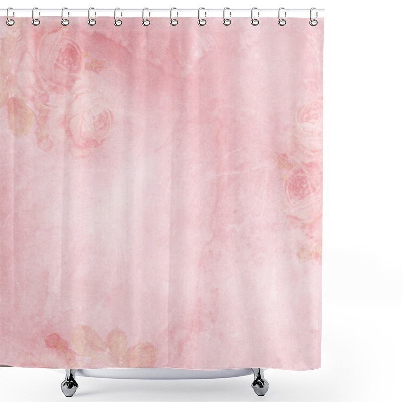 Personality  Vintage elegant background shower curtains