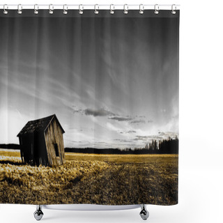 Personality  Deserted Haunted House Shower Curtains