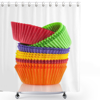 Personality  Baking Cup Cakes Shower Curtains