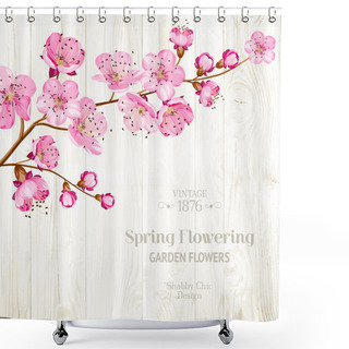 Personality  Vintage Card Shower Curtains