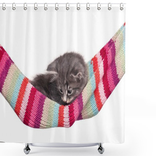 Personality  Cute Kitten Shower Curtains