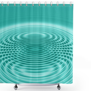 Personality  Interference Ripples Shower Curtains