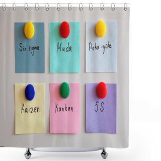 Personality  Lean On The Japanese System Shower Curtains