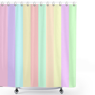 Personality  Abstract Background With Squares Shower Curtains