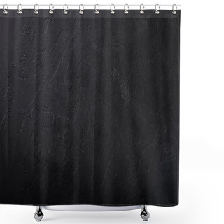 Personality  Black Concrete Wall Background  Shower Curtains