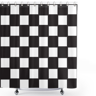 Personality  Checkered Abstract Background , Checker Chess Square Abstract Ba Shower Curtains