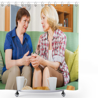 Personality  Sharing Bad News Shower Curtains