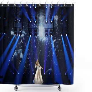 Personality  Tijana Bogicevic From Serbia Eurovision 2017 Shower Curtains