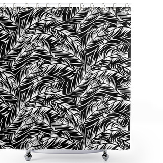 Personality  Abstract Pattern Inspired By Tropical Birds Shower Curtains