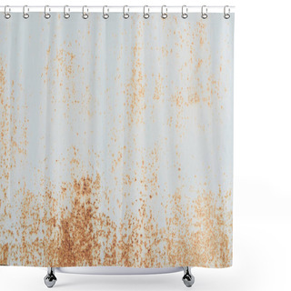 Personality  Aged Rusty Metal Textured Background  Shower Curtains