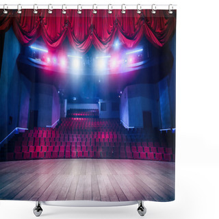 Personality  Theater Curtain With Dramatic Lighting Shower Curtains
