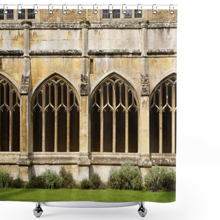 Personality  Lacock Abbey, Lacock, Chippenham, Wiltshire, England Shower Curtains