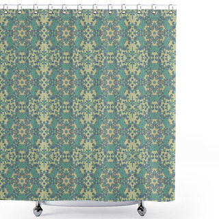 Personality  Soft Floral Pattern Shower Curtains