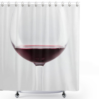Personality  Red Wine In Glass   Shower Curtains