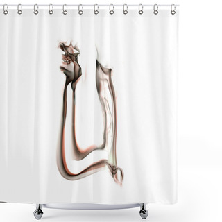 Personality  Big Letter A Shower Curtains
