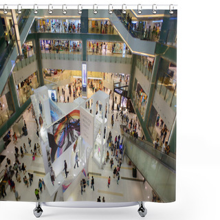 Personality  Shopping Center Interior Shower Curtains