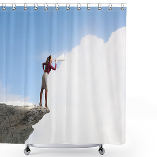 Personality  Listen Everyone Shower Curtains