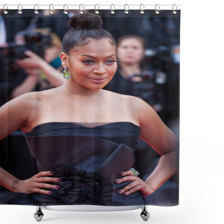 Personality  'Loving' At The Annual 69th Cannes Film Festival Shower Curtains