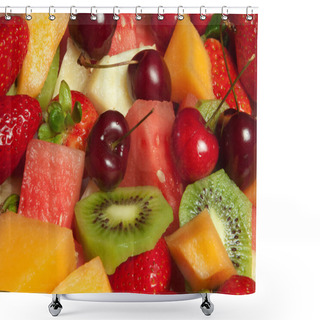 Personality  Fresh Fruit Platter Shower Curtains